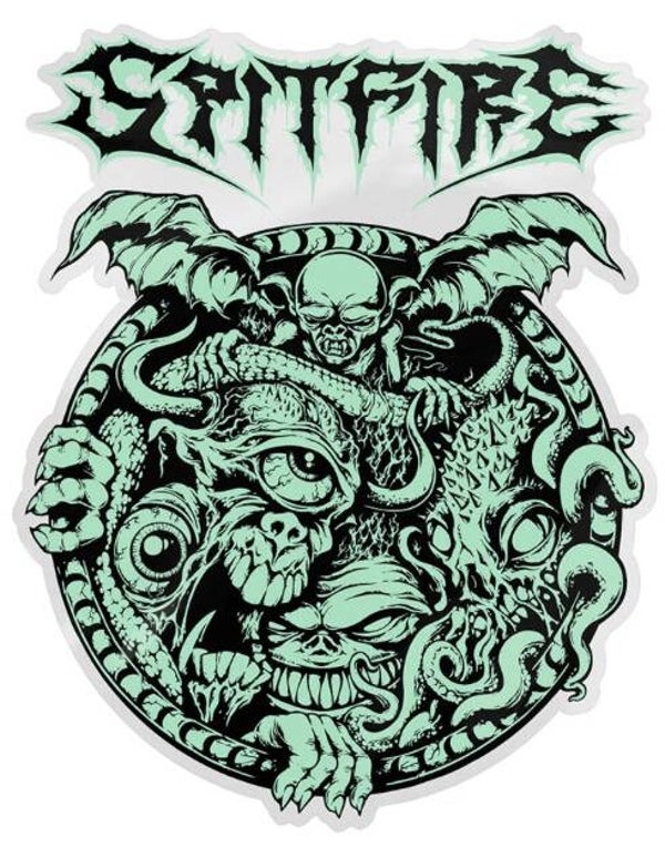 Spitfire Demon Gate Sticker