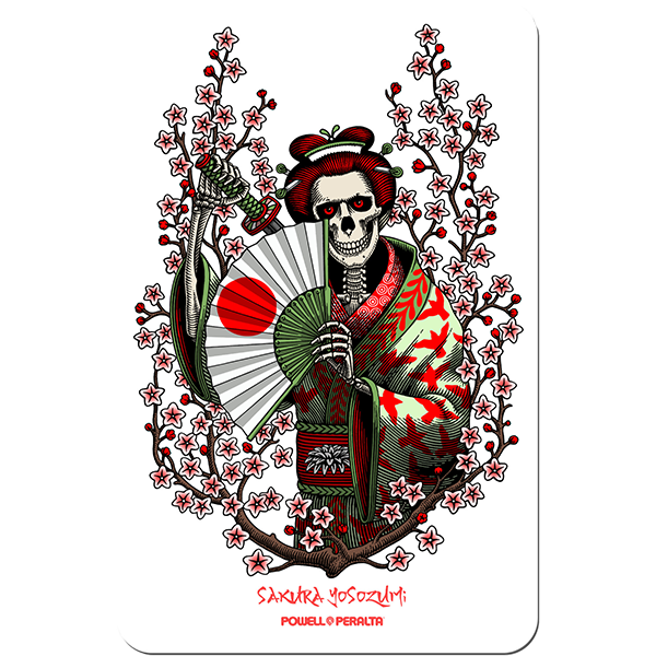 Powell Peralta Sakura Yosozumi sticker