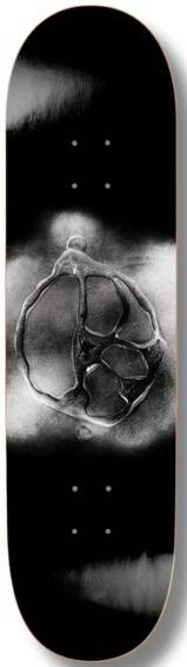 Polar Skate Co. Team Stoke Logo Black Skateboard Deck - 8.25"