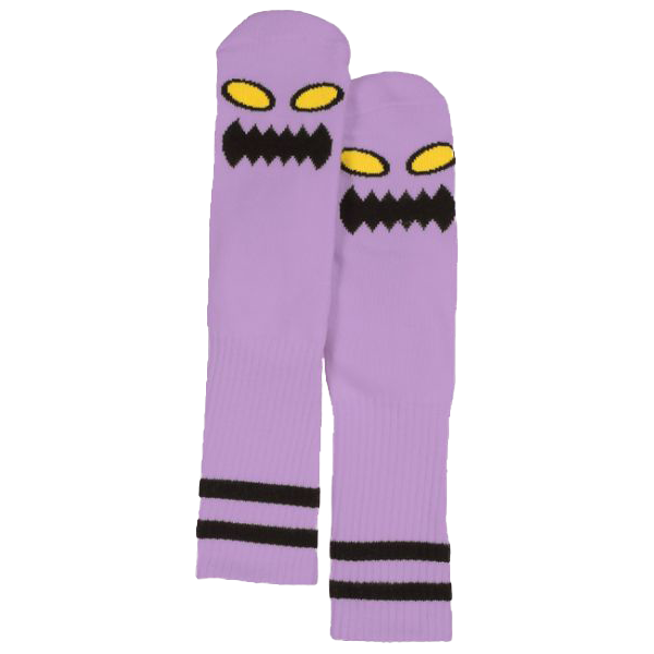 Toy Machine - Monster Face Sock Lavender
