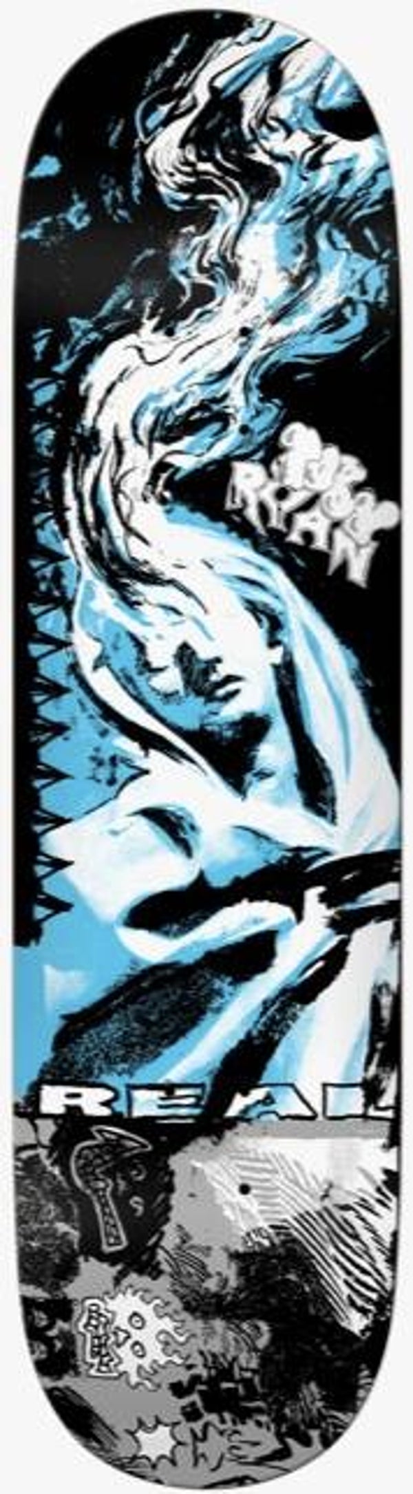 Real Toby Ryan Duplicator Skateboard Deck - 8.25"