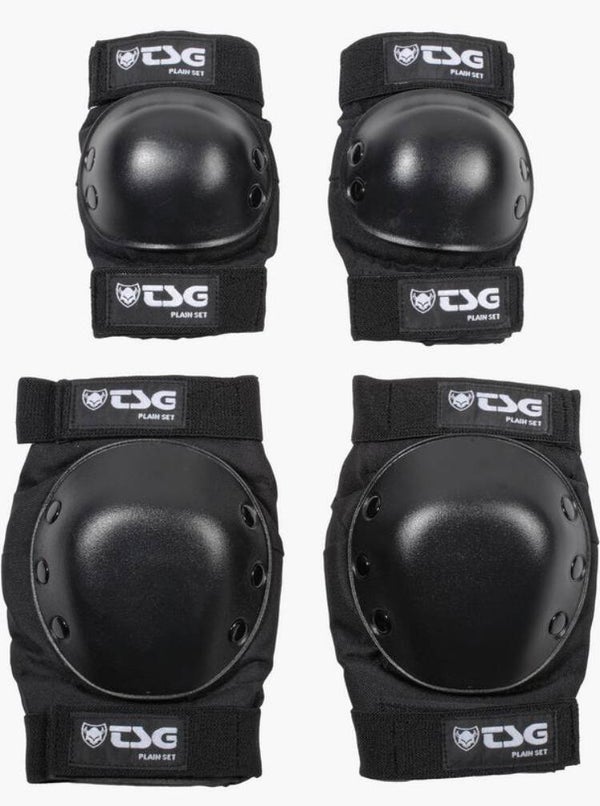 TSG Protection set Plain set - Knee and elbow