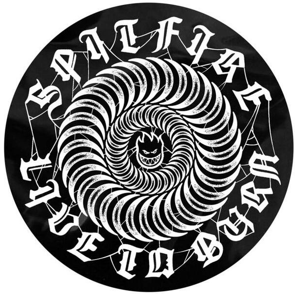 Spitfire Webbed Classic Sticker (11,5 x 11,5)