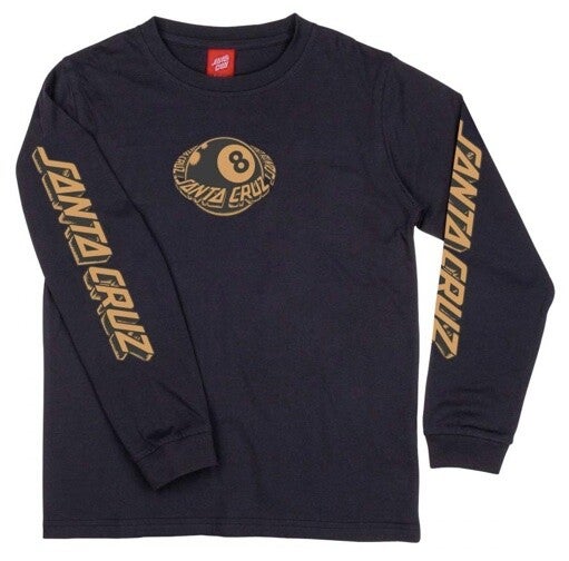 Santa Cruz Youth Winkowski Eighth Planet Long Sleeve Black