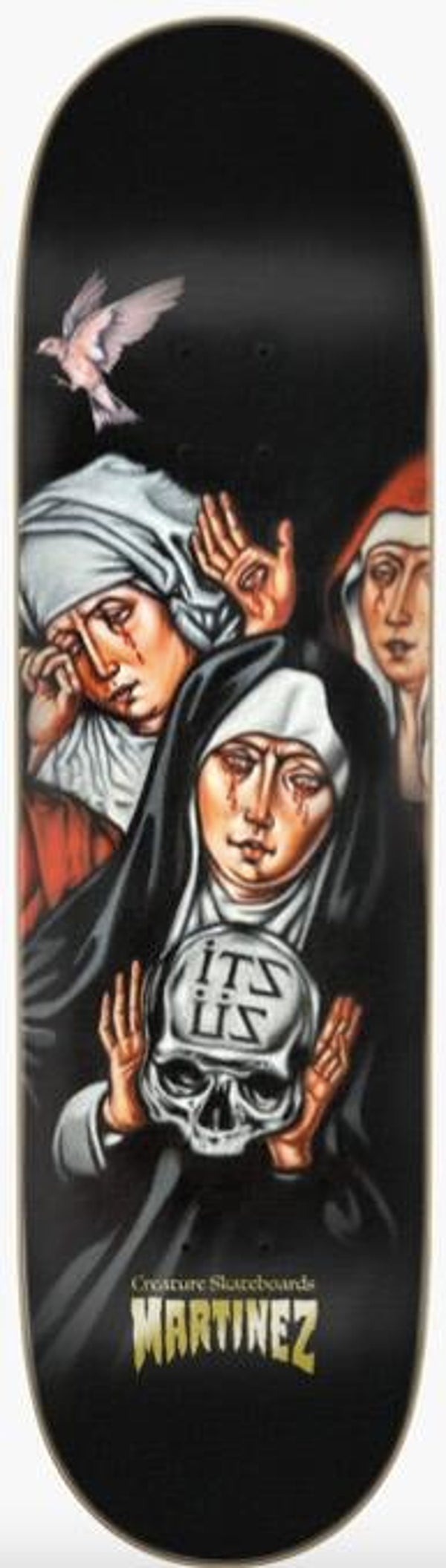 Creature Milton Martinez "Its Us Witches" Pro Skateboard Deck - 8.51"