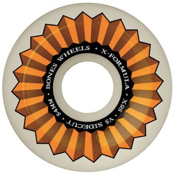 Bones X Formula V5 Sidecut Wheels 95A - 54mm
