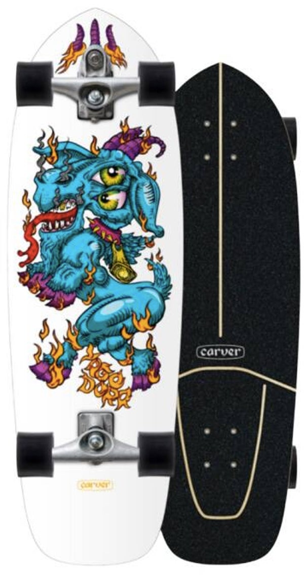 Carver Yago Fire Goat Surfskate Complete Surfskate - 30.75"