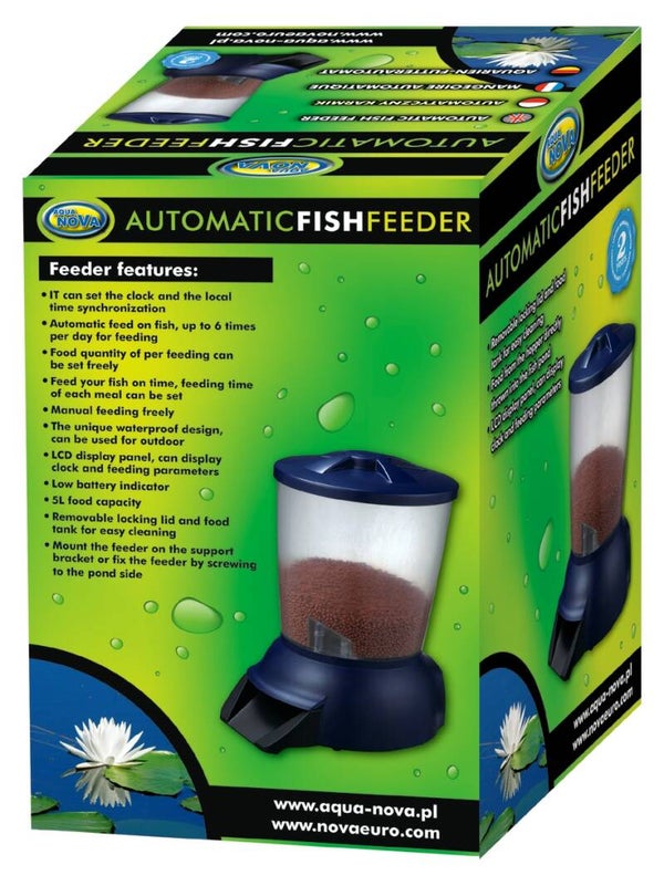Fischfutterautomat für Teiche, Kois oder Aquaponik