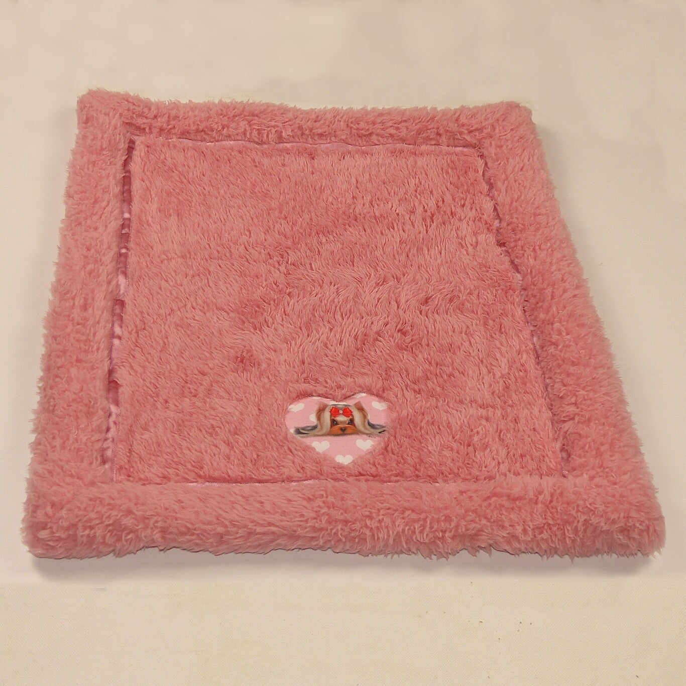 Liegedecke mit Yorkiemotiv