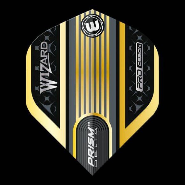 WI6915-251 Winmau Prism Wizard Black/gold