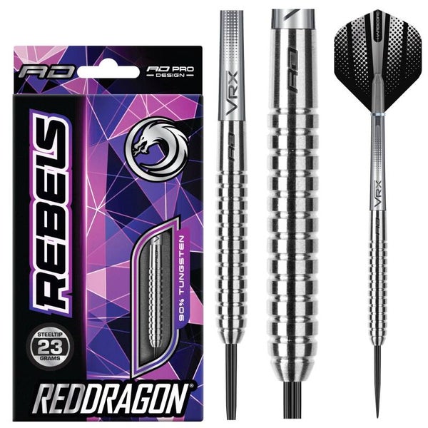 RDD0915- Red DRagon steeltip Rebels 23g