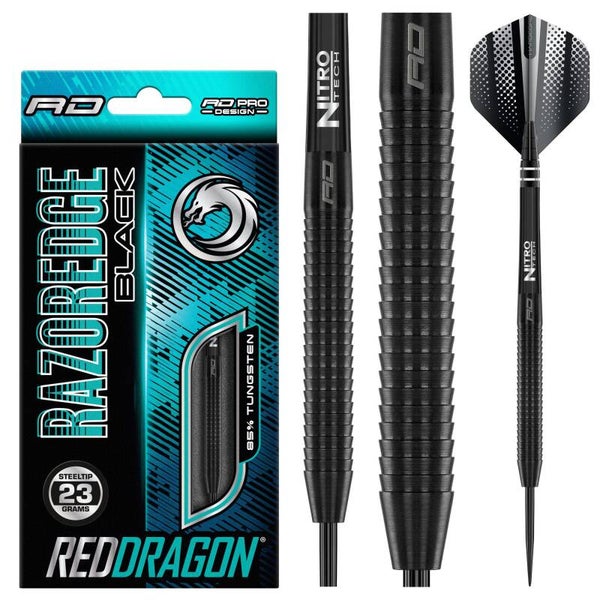 RDD2397- Red Dragon steeltip Razer edge Black 23G