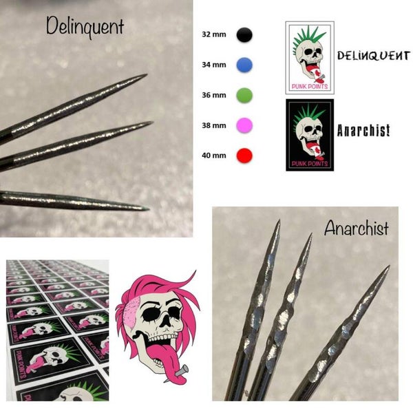 Punk points delinquent 36mm