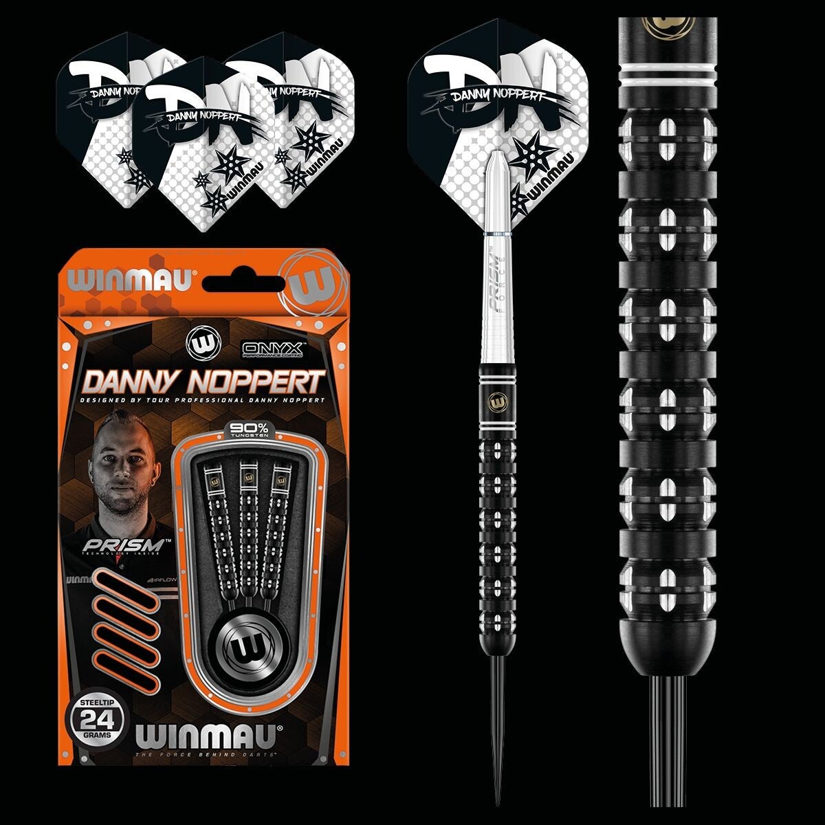 WI1485/22/24- Winmau Danny Noppert SE 90%