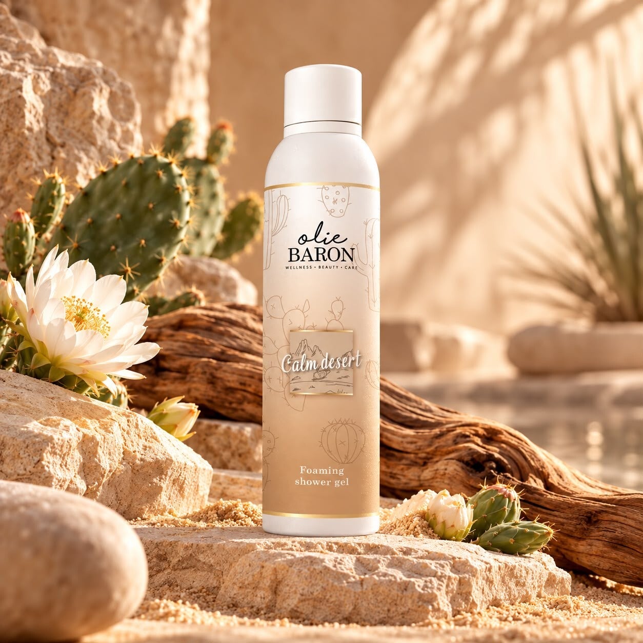 Calm desert - Foaming shower gel 200 ml