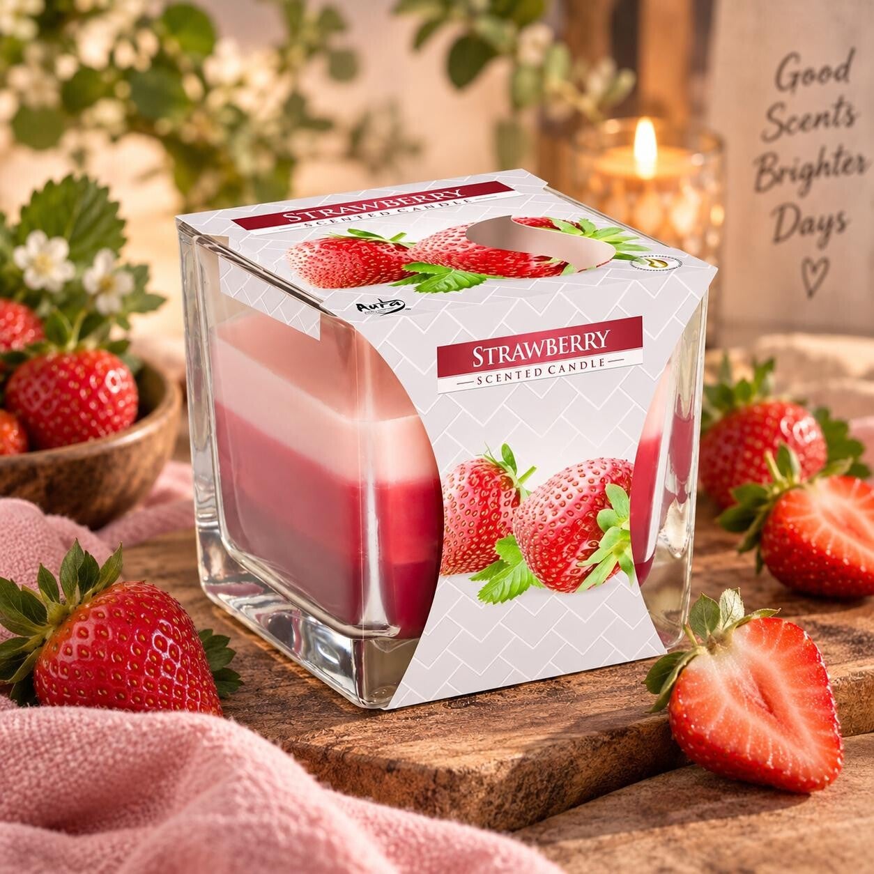 Strawberry - Scented Candle