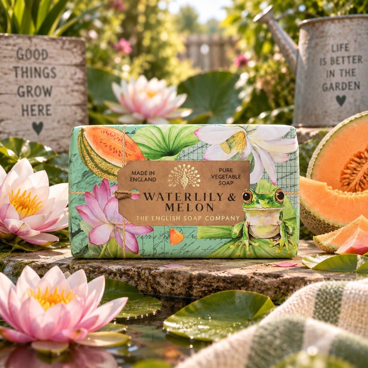 Waterlily & Melon – Zeep 190 g