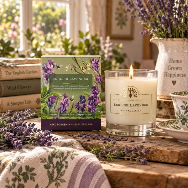 English Lavender – Geurkaars 170 ml