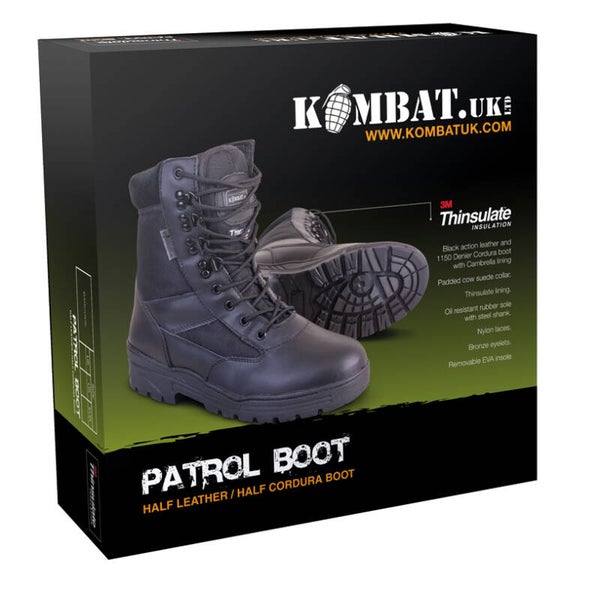 Patrol Boot - Half Leather/Half Nylon