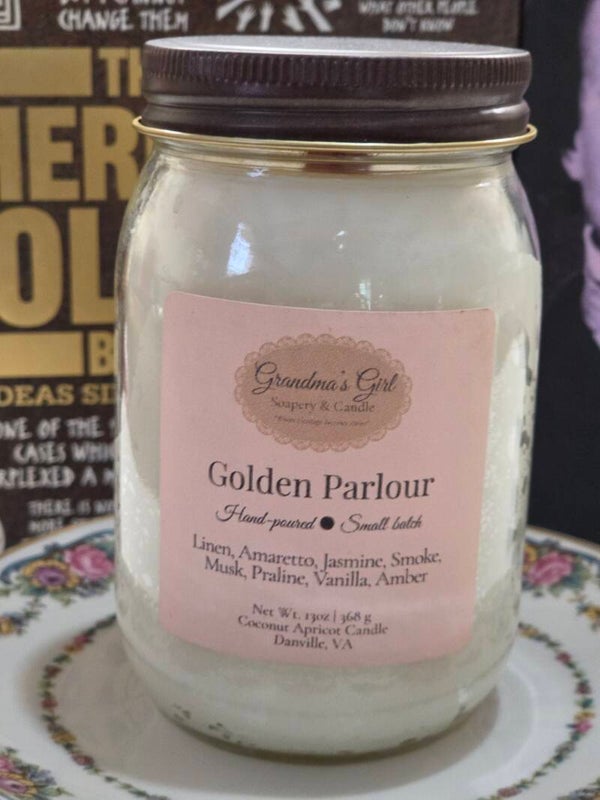 Golden Parlour Candle