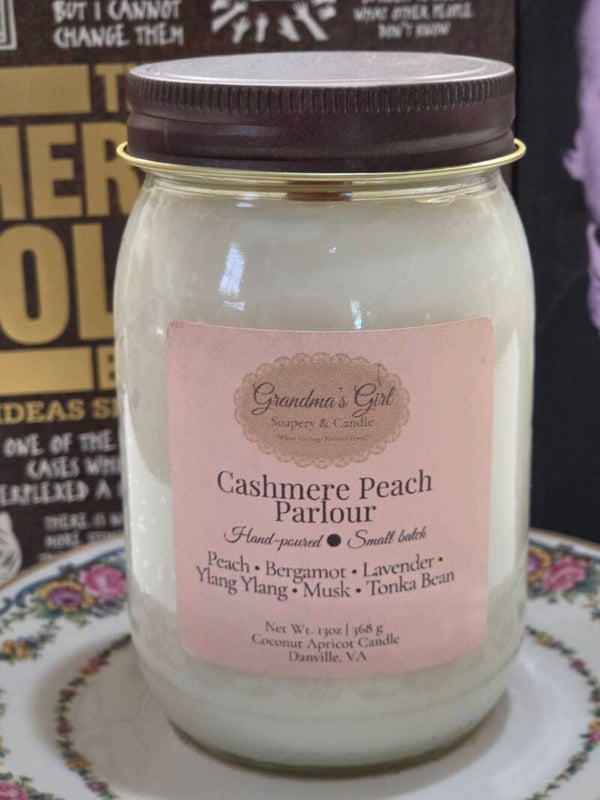 Cashmere Peach Parlour Candle