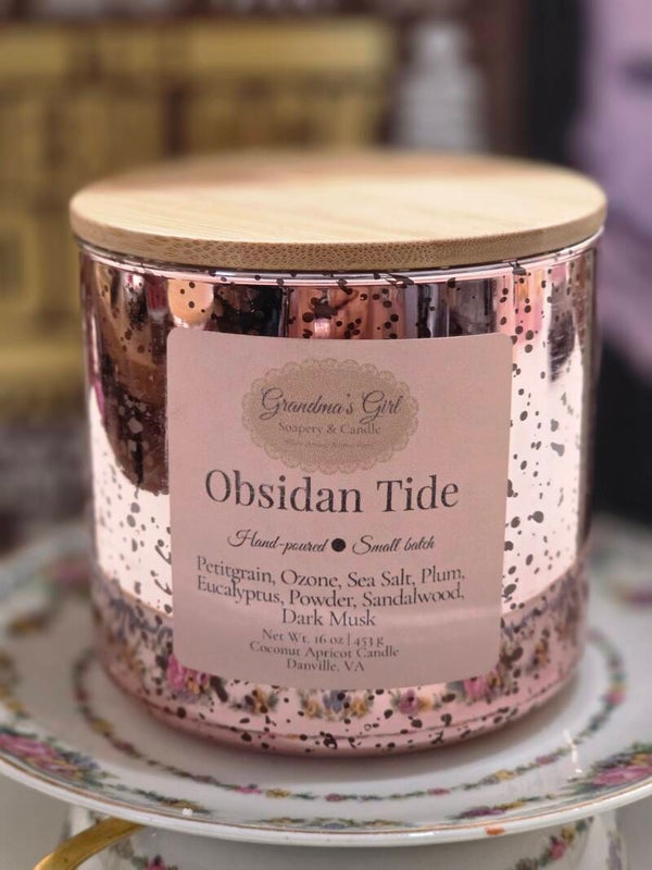 Obsidian Tide Candle