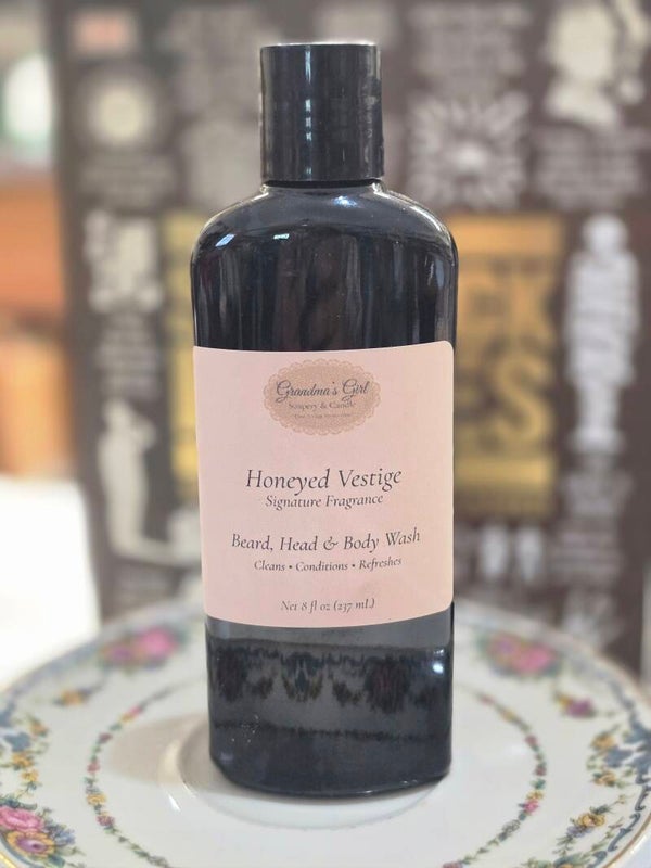 Honeyed Vestige Beard, Head & Body Wash
