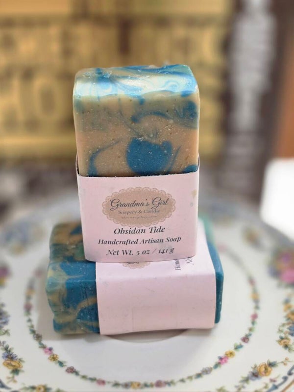 Obsidian Tide Artisan Bar Soap