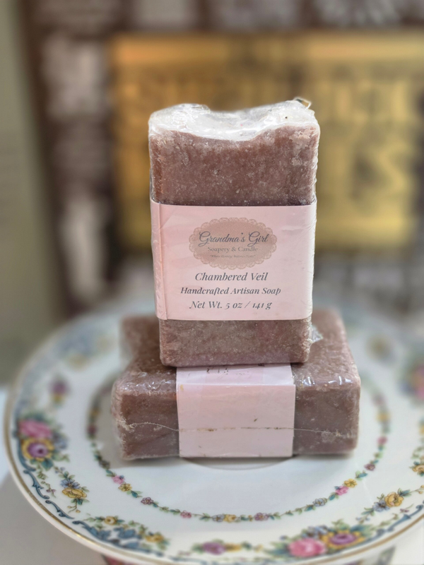 Chambered Veil Salt Bar Handcrafted Artisan Soap
