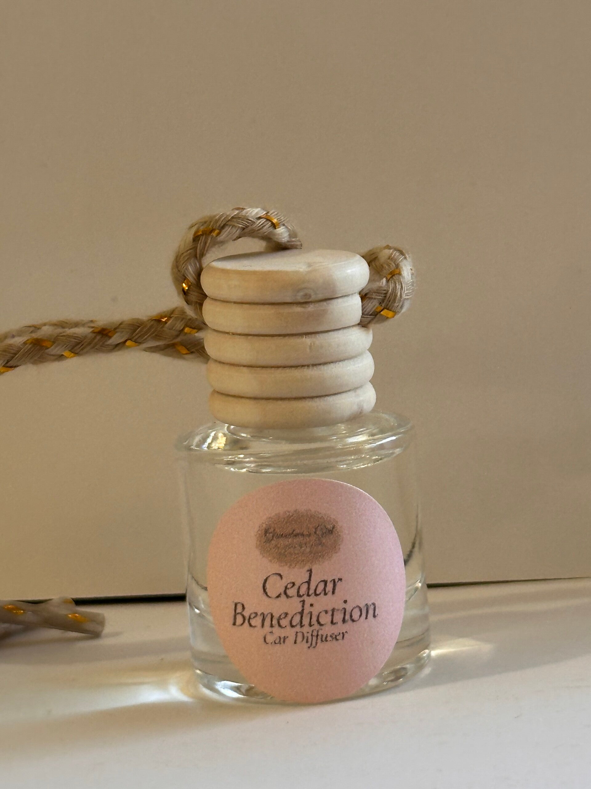 Cedar Benediction Car Diffuser