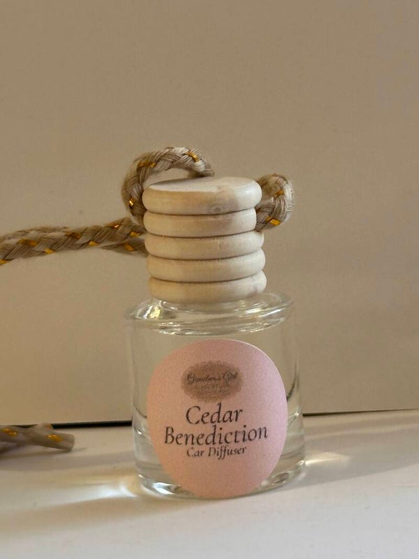 Cedar Benediction Car Diffuser