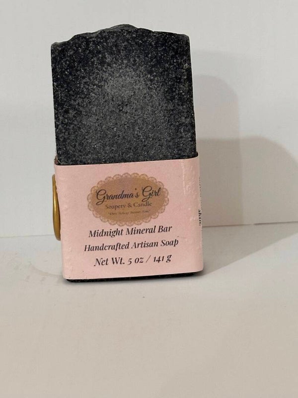 Midnight Mineral Bar Handcrafted Artisan Soap