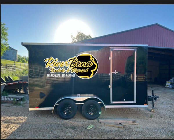 7x16 Enclosed Trailer