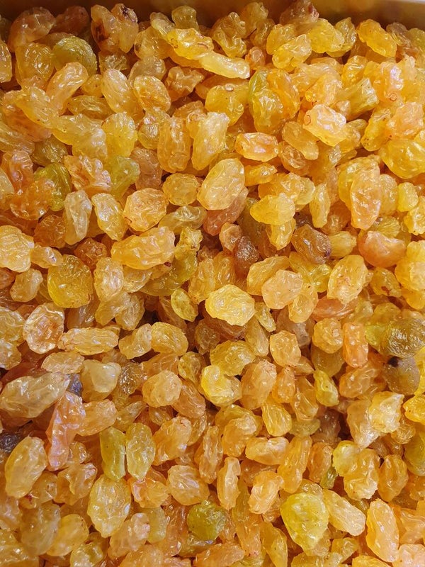 Gele Jumbo rozijnen 250 gram