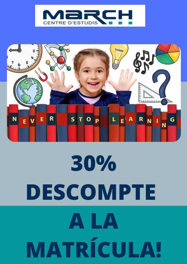 Descompte matrícula