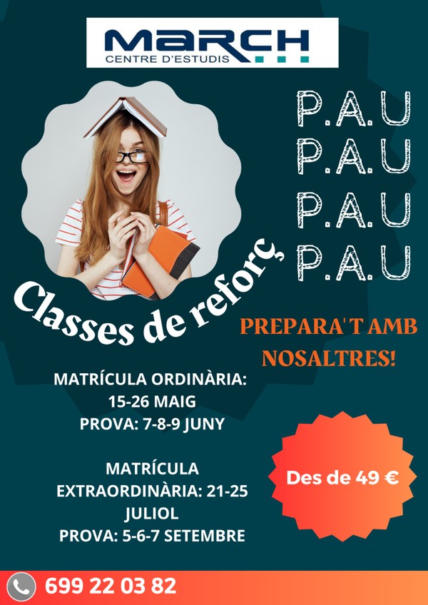 Classes preparació PAU