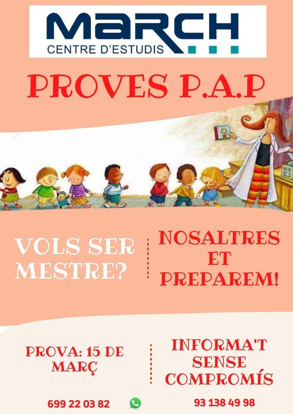 Classes preparació PAP