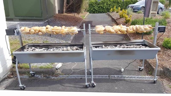 Repas pour les chasseurs