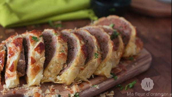 Lundi 15/09 pâté en coûte maison & crudités