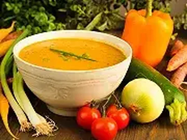 Soupe de légumes variée chaque jour