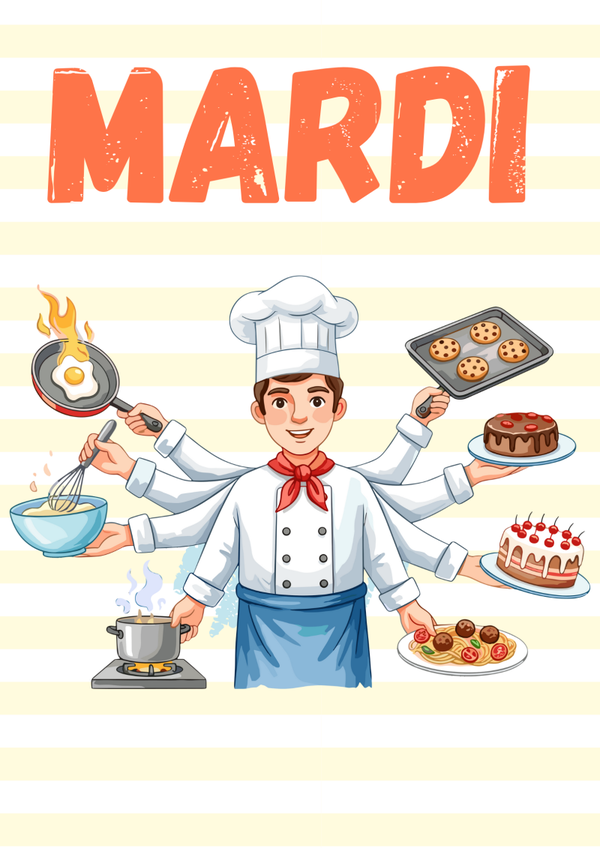 Menu du mardi 06 janvier