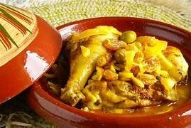 Lundi 16 février : Tajine de poulet aux légumes