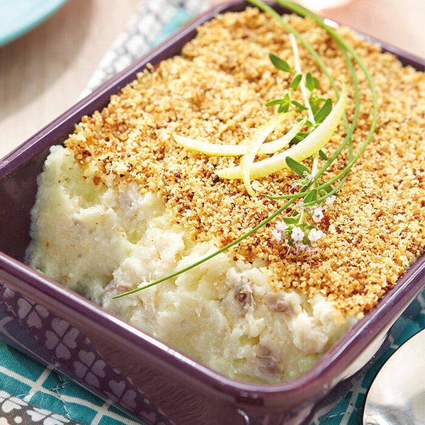 Vendredi 10/10 : Plat : Parmentier de poissons