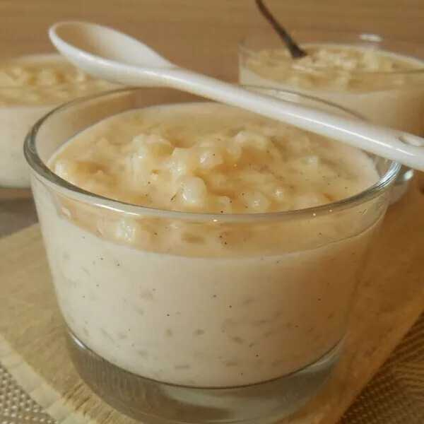 Vendredi 12/09 : Dessert : riz au lait