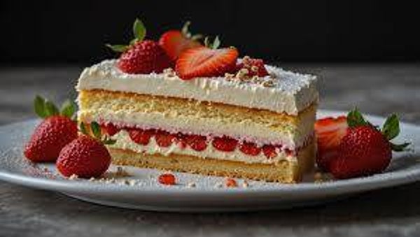 Mercredi 05 novembre : Dessert : parfait aux fraises & mascarpone
