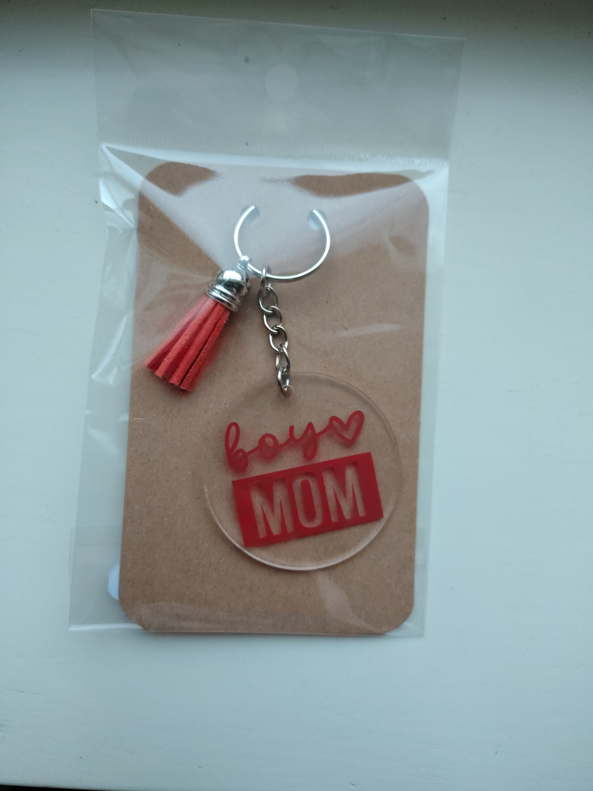 Sleutelhanger Boy mom