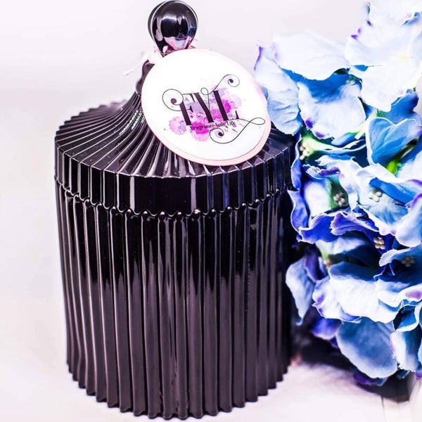 Extra Large Carousel Candle - Black