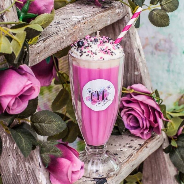 Milkshake Candle - Punk Rocker