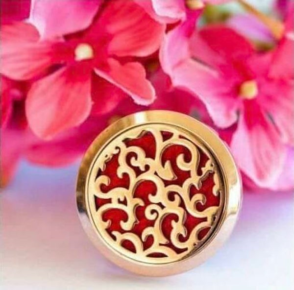 Vent Diffuser- Rose Gold Swirls (LAST ONE)