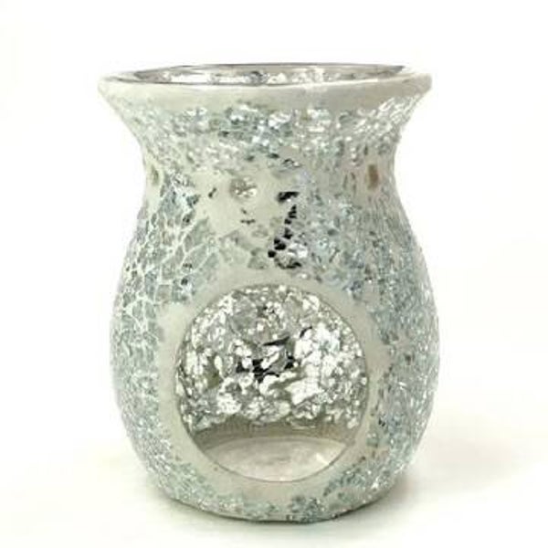 Silver Mosaic Burner